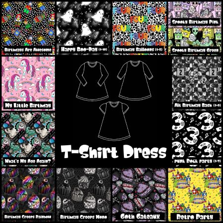 Birthday Collection - T-Shirt Dress