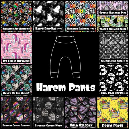 Birthday Collection - Harem Pants