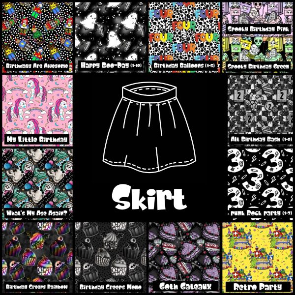 Birthday Collection Skirt