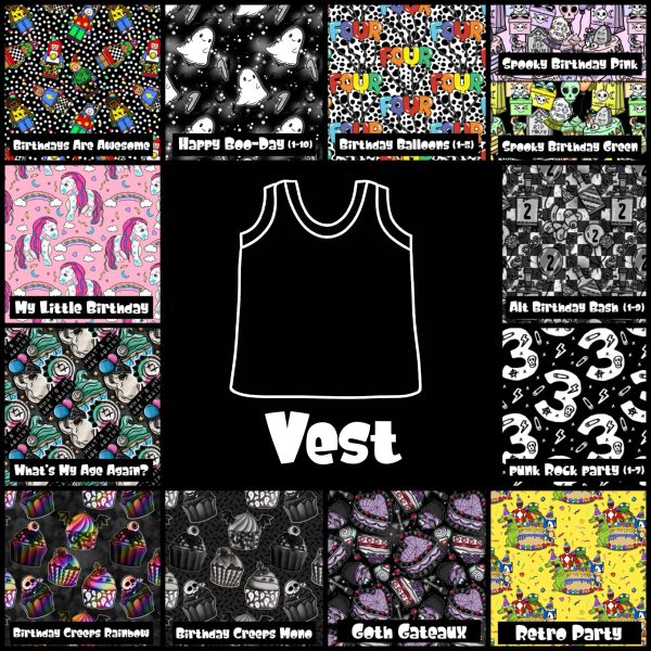Birthday Collection Vest