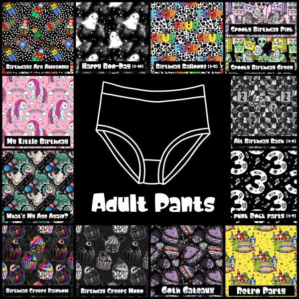 Birthday Collection Adult Pants