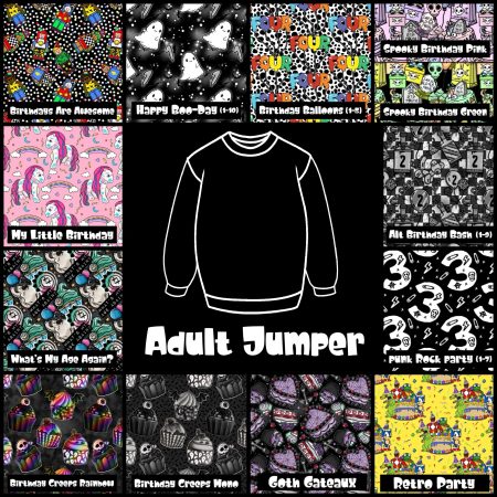 Birthday Collection - Adult Jumper