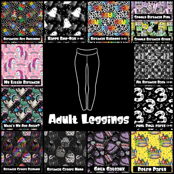 Birthday Collection Adult Leggings