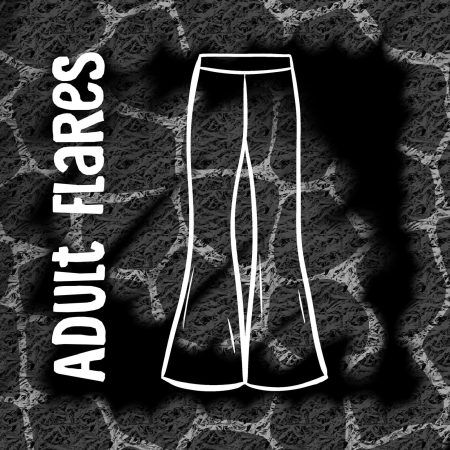 Animal Print Adult Flares