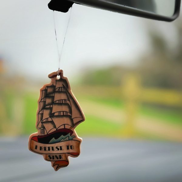 Tattoo Ship Vanilla Scented Air Freshener