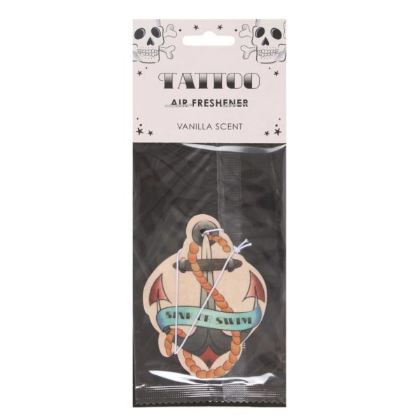 Tattoo Anchor Vanilla Scented Air Freshener - Image 2
