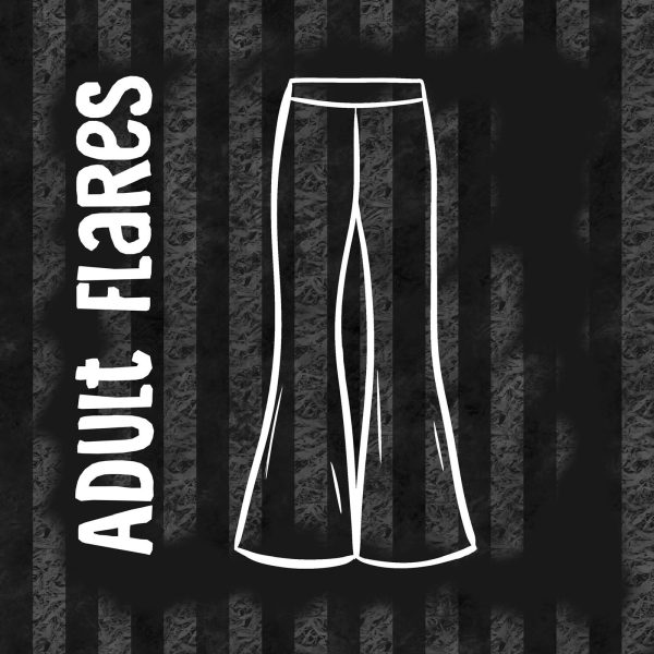 Stripes Adult Flares
