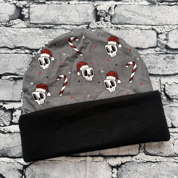 Premade - Merry Moshmas Child Fleece Lined Beanie