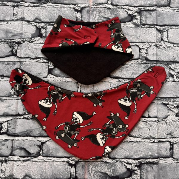 Premade - Kick Flip St Nick Bandana Bib
