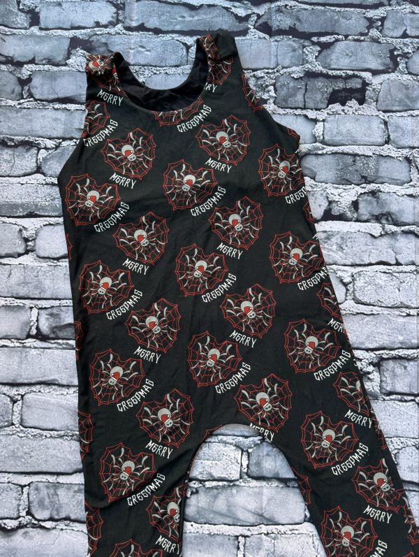 Premade - Merry Creepmas Romper 2-3y