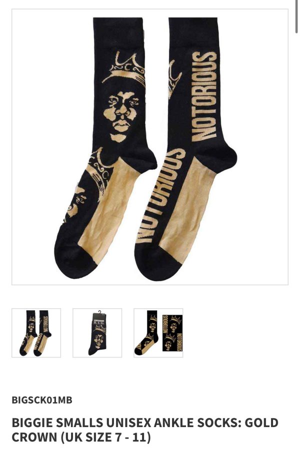 TENNER TUESDAY - Two Pairs of Licensed Band Socks - Image 6
