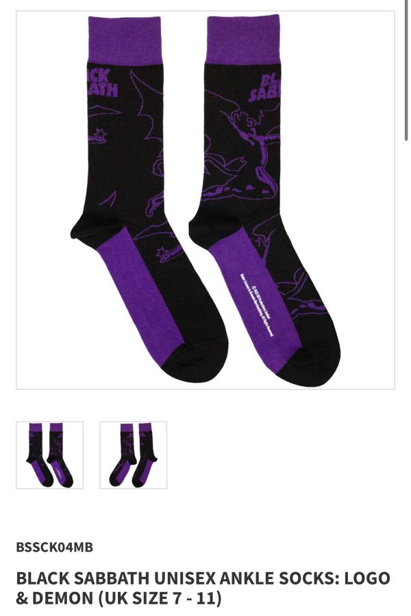 TENNER TUESDAY - Two Pairs of Licensed Band Socks - Image 8