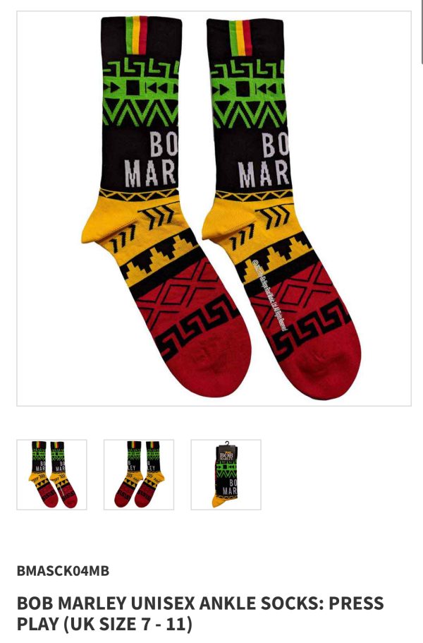 TENNER TUESDAY - Two Pairs of Licensed Band Socks - Image 11
