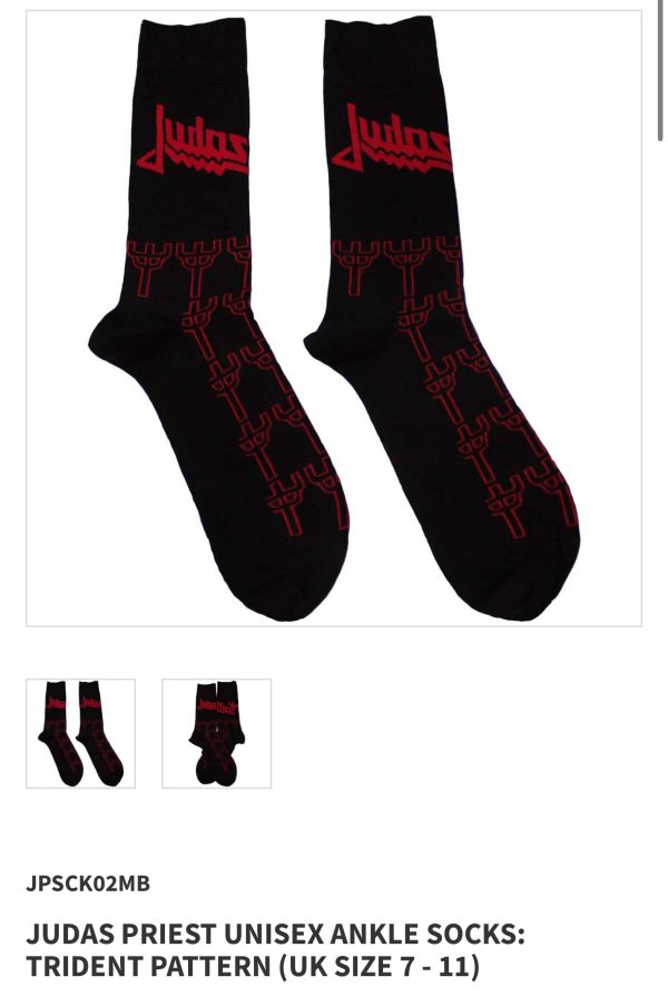 TENNER TUESDAY - Two Pairs of Licensed Band Socks - Image 26