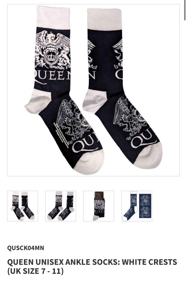 TENNER TUESDAY - Two Pairs of Licensed Band Socks - Image 47