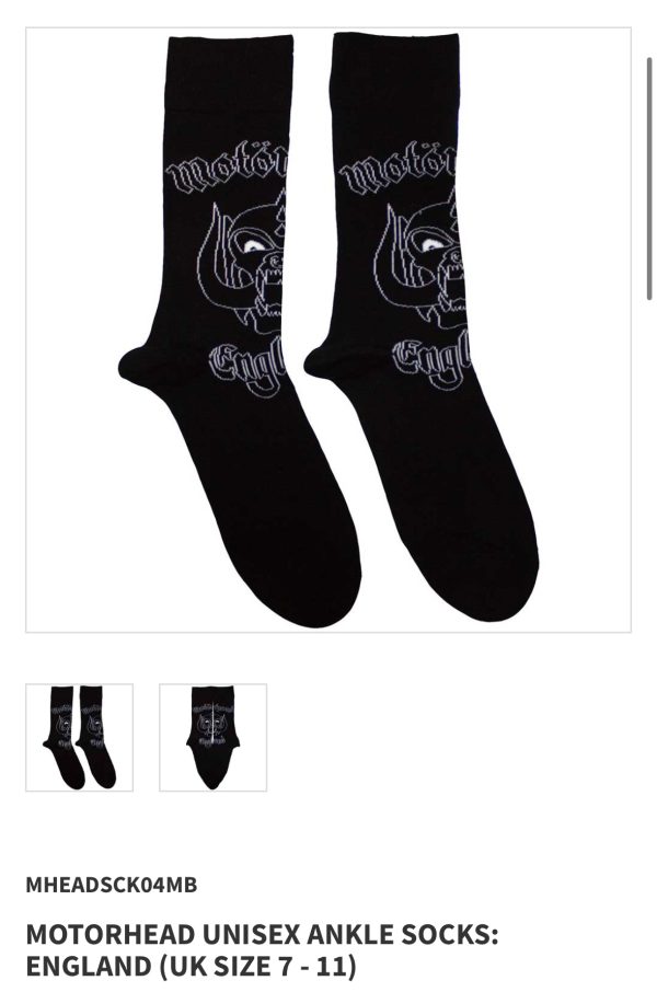 TENNER TUESDAY - Two Pairs of Licensed Band Socks - Image 20