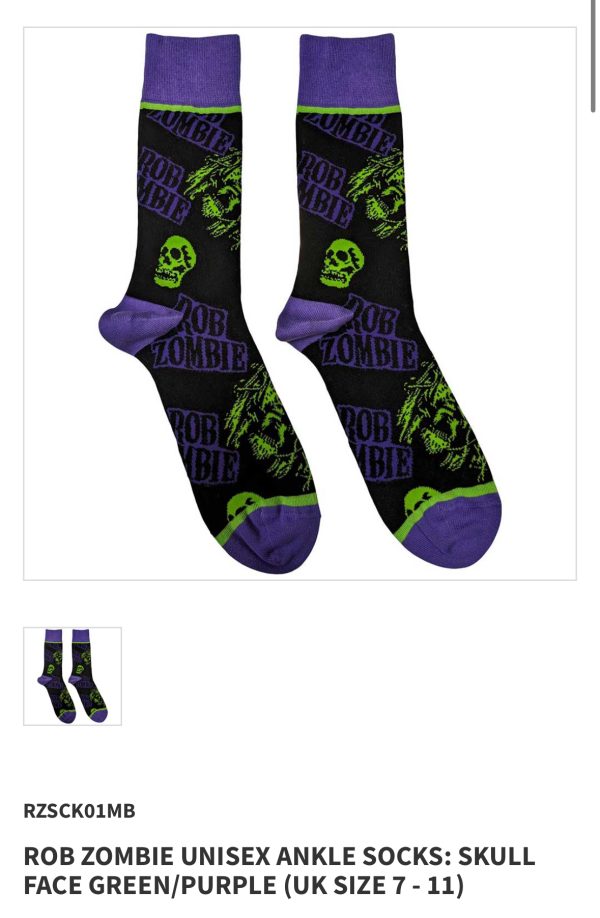 TENNER TUESDAY - Two Pairs of Licensed Band Socks - Image 41