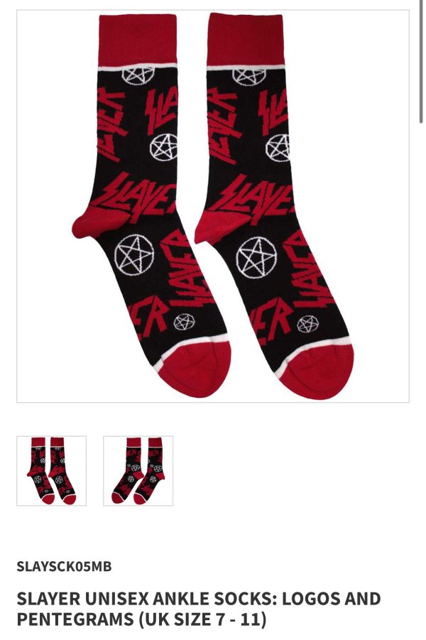 TENNER TUESDAY - Two Pairs of Licensed Band Socks - Image 43
