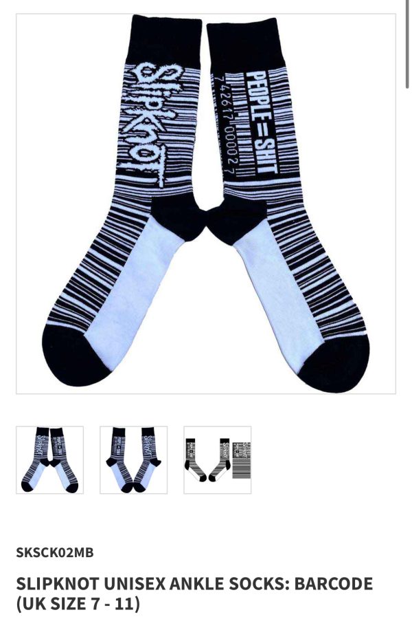 TENNER TUESDAY - Two Pairs of Licensed Band Socks - Image 44