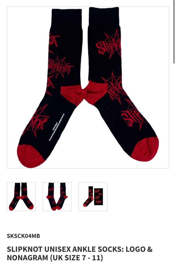 TENNER TUESDAY - Two Pairs of Licensed Band Socks - Image 45