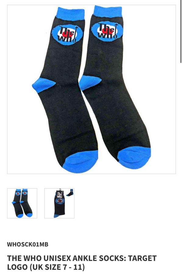 TENNER TUESDAY - Two Pairs of Licensed Band Socks - Image 61