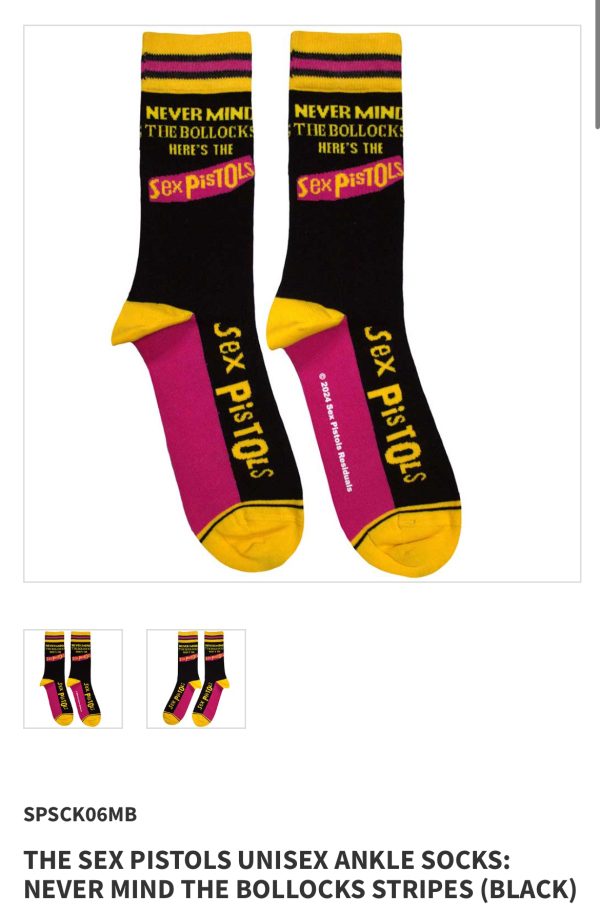 TENNER TUESDAY - Two Pairs of Licensed Band Socks - Image 58