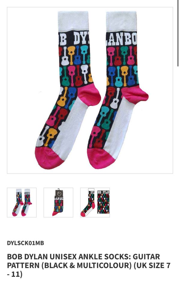 TENNER TUESDAY - Two Pairs of Licensed Band Socks - Image 10