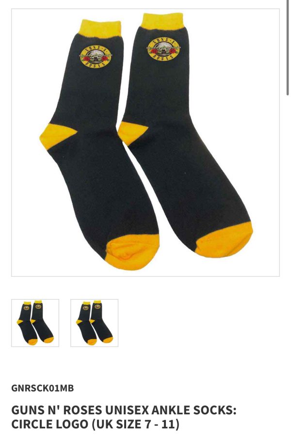 TENNER TUESDAY - Two Pairs of Licensed Band Socks - Image 39