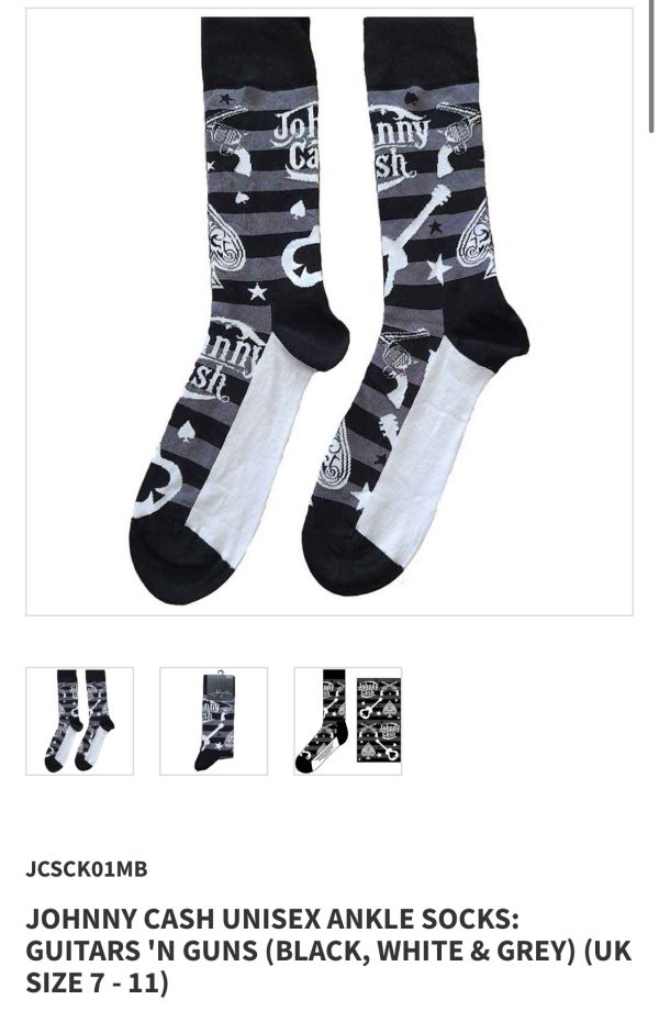 TENNER TUESDAY - Two Pairs of Licensed Band Socks - Image 24