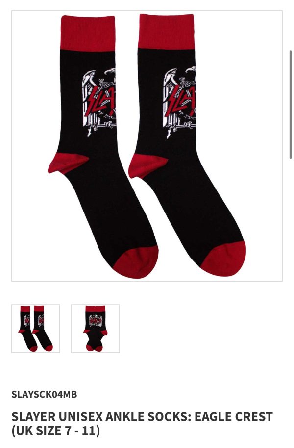TENNER TUESDAY - Two Pairs of Licensed Band Socks - Image 71