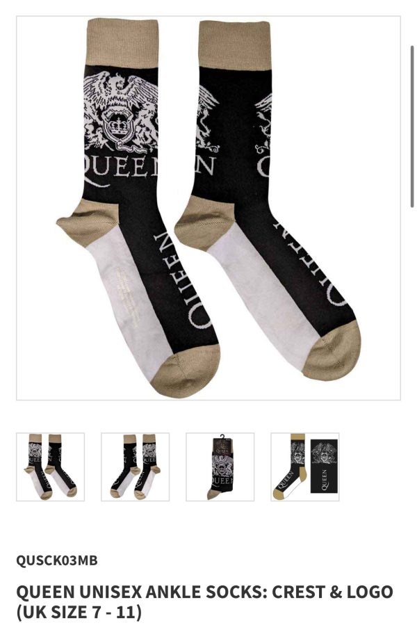 TENNER TUESDAY - Two Pairs of Licensed Band Socks - Image 77