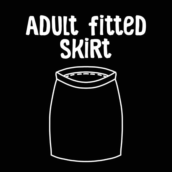 Band Collection Adult Fitted Skirt