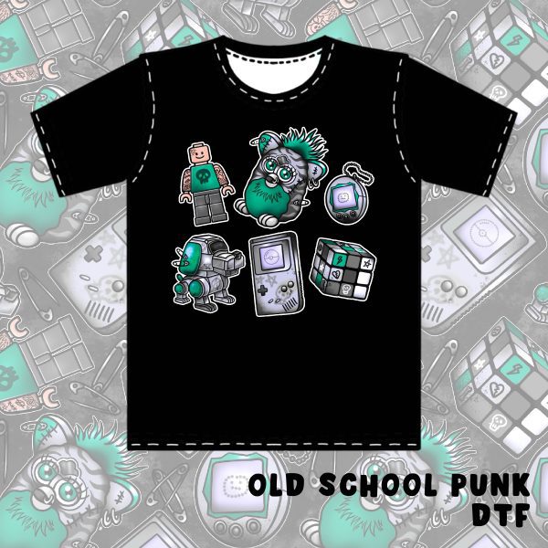 Retrobates Collection DTF and Vinyl Printed Items - Kids and Adult - Image 3