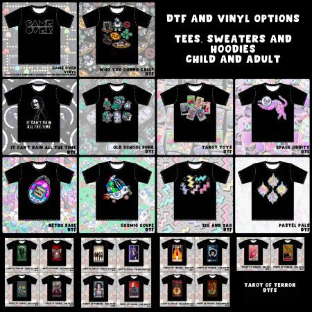 Retrobates Collection - Kids and Adult Printed Items
