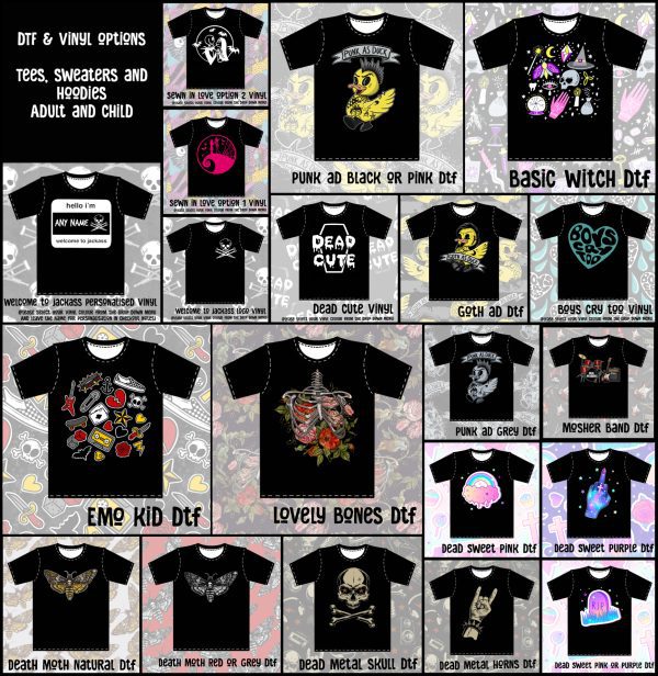 Forever Collection DTF and Vinyl Printed Items - Kids and Adult