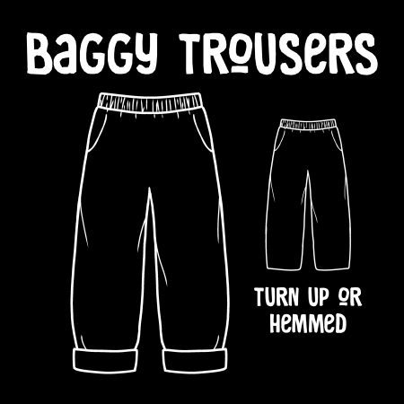 Current Fabrics - Baggy Trousers