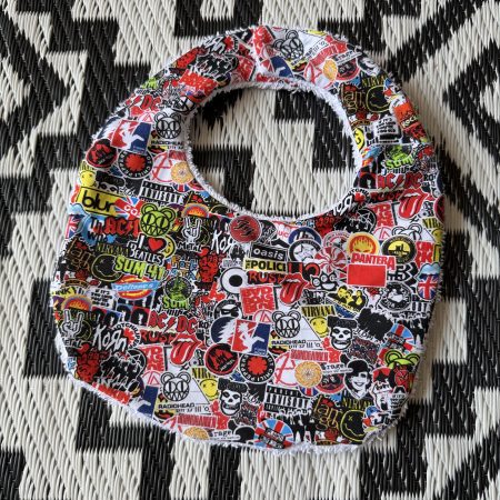 Pre-Made Band Stickerbomb Trad Bib