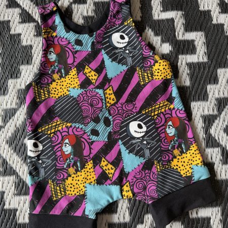 Pre-Made Sewn In Love Shorty Romper 6-9m