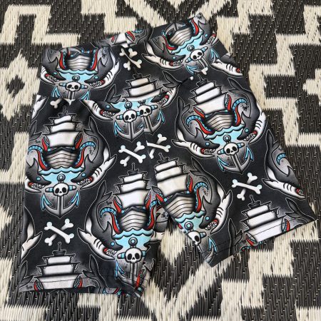 Pre-Made Sailor’s Grave Cycling Shorts 12-18m