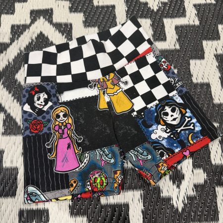 Pre-Made Alt Princess Cycling Shorts 3-6m
