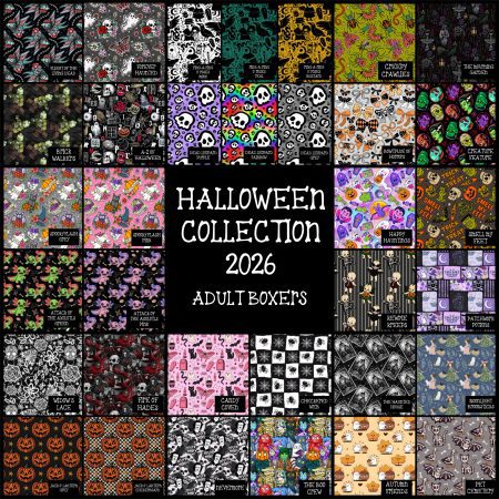Halloween Collection - Adult Boxers