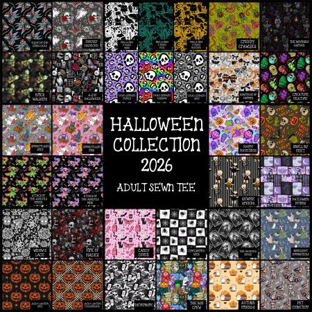 Halloween Collection - Adult Straight Cut Sewn Tee